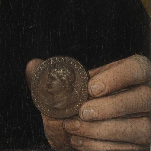 Portrait of a Man with a Roman Coin - Hans Memling